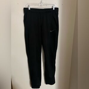 NIKE Classic Dri Fit Standard Fit Athletic Athleisure Joggers Black Men's Size M